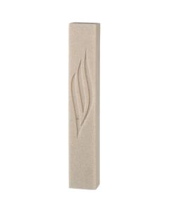 Polyresin "Polymer" Mezuzah - Cream