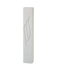 Polyresin "Polymer" Mezuzah - White