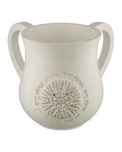 Polyresin Washing Cup with Crystals