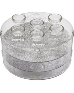 Perspex Passover Tray 3 Levels 17*38 cm