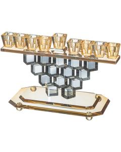 Crystal Elegant Menorah 17cm