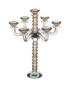 Crystal 7 Branch Candlesticks