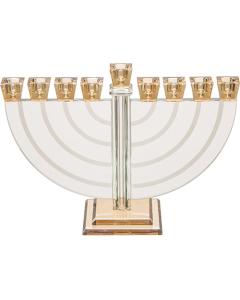 Crystal Elegant Hanukkiah