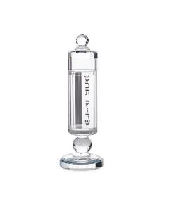 Crystal Elegant Matches Holder - Clear