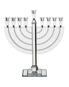 Crystal Elegant Hanukkiah 50 cm