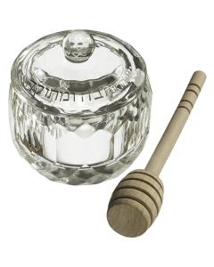 Crystal Honey Dish