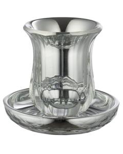 Crystal Kiddush Cup without Stem