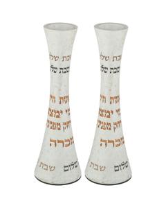 Polyresin Candlesticks