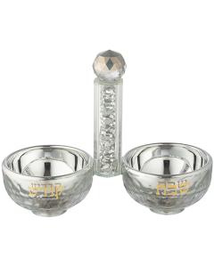 Crystal Salt & Pepper Stand