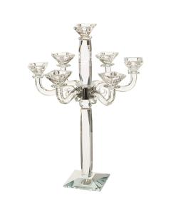 Crystal 7 Branch Candlesticks