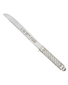 Aluminum Knife with Spiral Design