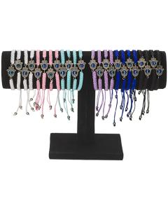 Assorted Bracelets with Hamsa Amulets