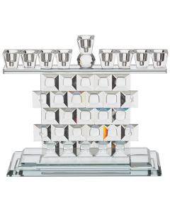 Unique Crystal Menorah
