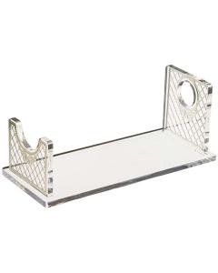 Perspex Shofar Stand with Plates