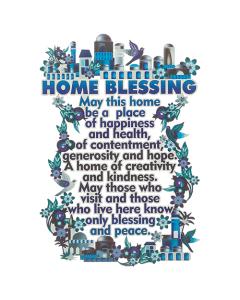 Metal Home Blessing - English
