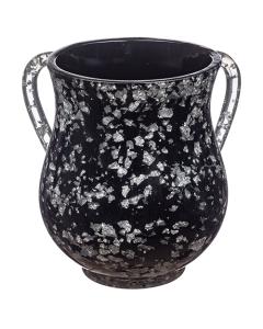 Polyresin Washing Cup - Sparkle Silver