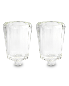 Pair Of Glass Oil Cups 7x5 Cm