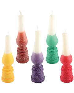 Colorful Havdalah Candle