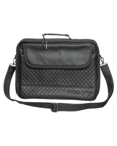 PU Fabric Talit 43*36 cm with Handle- Black