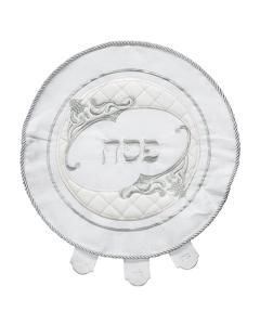 Satin Matzah Cover with 3 Compartments