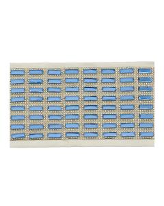 Satin Atara Set with Blue Stones