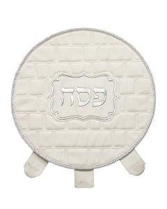 Leather Like Matzah Cover - Stone Design