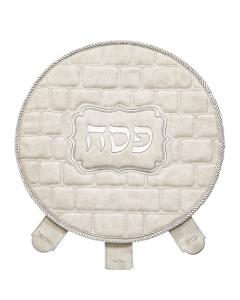 Leather Like Passover Cover - Brick Design