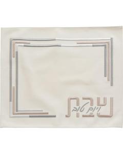 Modern Faux Leather Challah Cover