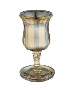Elegant Crystal Elijah Cup - Gold