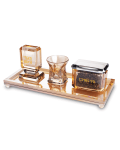 Crystal Havdala Set 34*15 cm