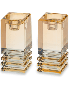 Crystal Candlesticks 11cm