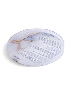 Perspex Tray for Havdalah - Marble