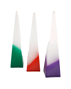 Havdalah Candle 16 Cm- Multicolor
