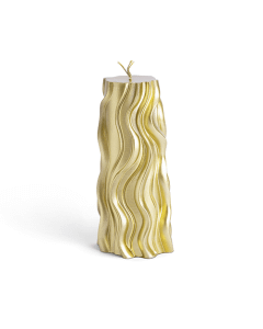 Elegant Wax Havdalah Candle 16 Cm- Multicolor