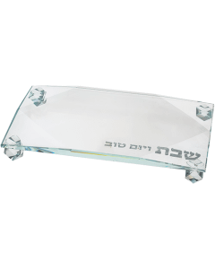 Crystal Tray for Candle Holders 23*13cm