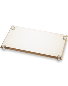 Crystal Tray for Candle Holders 23*13 cm