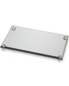 Crystal Tray for Candle Holders 23*13 cm