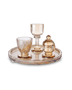 Crystal Havdala Set 20 cm