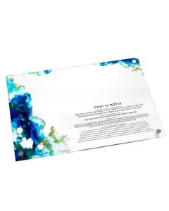 Abbey Chanuka Menorah Tray Raised