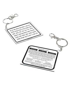 Al Hamichya - Asher Yatzar Keychain