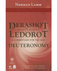 Derashot Ledorot Devarim Norman Lamm