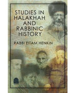 Studies in Halakhah and Rabbinic History