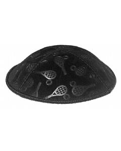 Tennis Embossed Suede Kippah