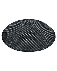 Medium Lines Embossed Kippah
