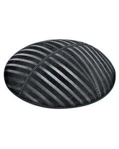 Wide Lines Embossed Kippah