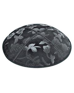 Flowers Embossed Kippah