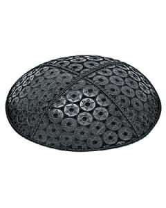 Small Star of David Embossed Kippah