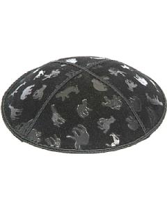 Animals Embossed Kippah