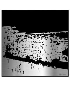 Modern Metallic Kotel Artwork