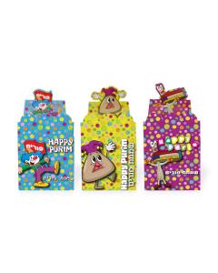 Pack of 6 Mini Purim Boxes